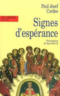 Signes d'espérance