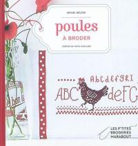 Poules & poulettes au point de croix