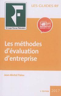 Les méthodes d'évaluation d'entreprise : 2017