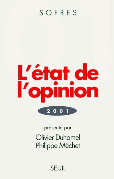 L'état de l'opinion : 2001