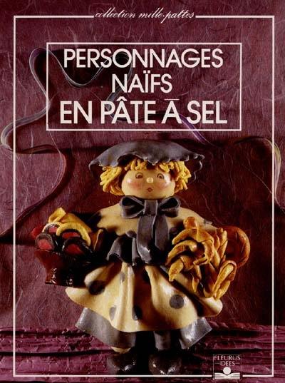 Personnages naïfs en pâte à sel