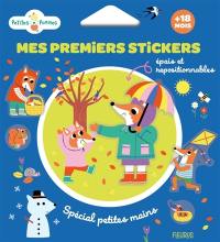 Mes premiers stickers épais et repositionnables, spécial petites mains : au fil des saisons