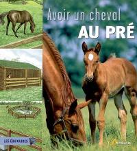 Avoir un cheval au pré