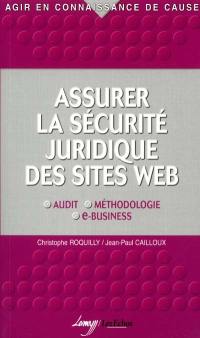 Assurer la sécurité juridique des sites Web