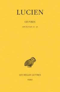 Oeuvres. Vol. 2. Opuscules 11-20