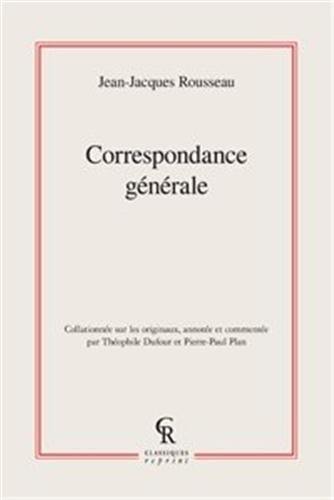 Correspondance générale : tomes 1-20