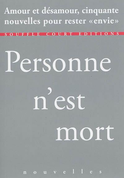 Personne n'est mort