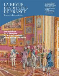 Revue des musées de France (La) : revue du Louvre, n° 3 (2023). L'acquisition de la tabatière du duc de Choiseul par le musée du Louvre