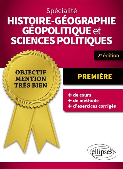 Spécialité histoire géographie, géopolitique et sciences politiques première