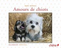 Amours de chiots : calendrier perpétuel