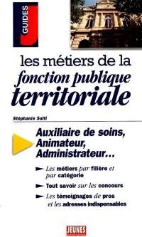 Les métiers de la fonction publique territoriale