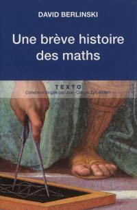 Une brève histoire des maths : récit