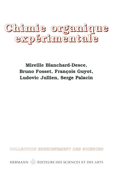 Chimie organique expérimentale