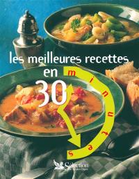 Les meilleures recettes en 30 minutes