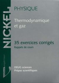 Thermodynamique et gaz