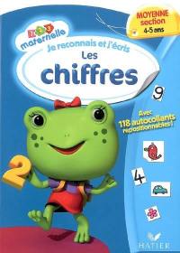 Je reconnais et j'écris les chiffres, moyenne section 4-5 ans