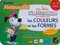 Ma boîte magnets pour apprendre les formes et les couleurs, 3-5 ans