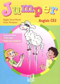 Jumper anglais CE2 : livret de l'élève, 2 CD audio, fiches de l'enseignant