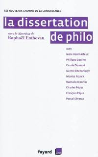 La dissertation de philo