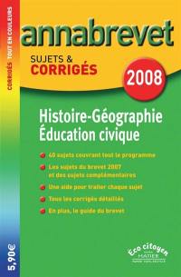 Histoire-géographie, éducation civique