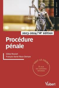 Procédure pénale : 2023-2024