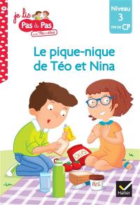 Le pique-nique de Téo et Nina : fin de CP, niveau 3