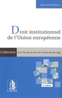 Droit institutionnel de l'Union européenne