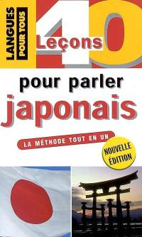 40 leçons pour parler japonais