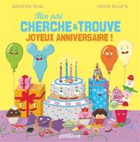 Mon petit cherche et trouve : joyeux anniversaire !