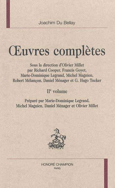 Oeuvres complètes. Vol. 2