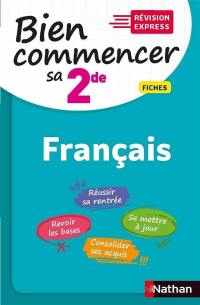 Français : bien commencer sa 2de : fiches