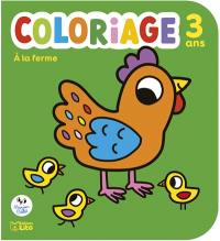 A la ferme, 3 ans : coloriage