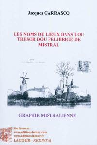 Les noms de lieux dans Lou tresor dou Felibrige de Mistral : graphie mistralienne