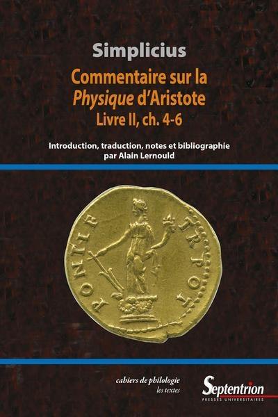 Commentaire sur la Physique d'Aristote. Livre II, ch. 4-6