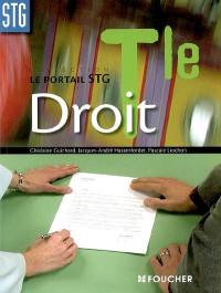 Droit terminale STG