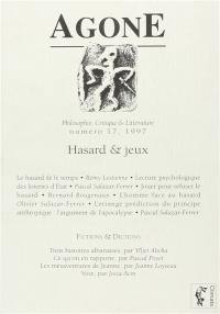 Agone, n° 17. Hasard et jeux