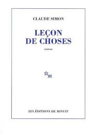 Leçon de choses