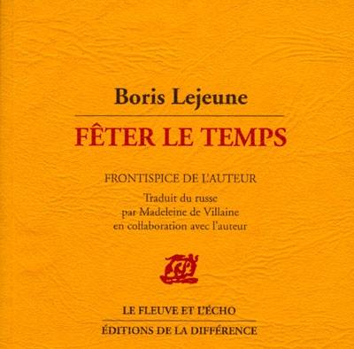 Fêter le temps