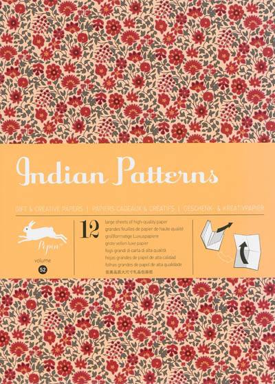 Gift & creative papers. Vol. 52. Indians patterns. Papiers cadeaux & créatifs. Vol. 52. Indians patterns. Geschenk- & Kreativpapier. Vol. 52. Indians patterns