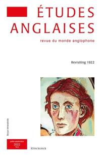 Etudes anglaises, n° 75-3. Revisiting 1922