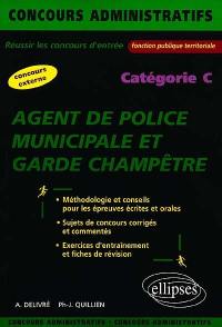 Agent de police municipale et garde champêtre