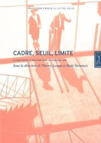 Cadre, seuil, limite : la question de la frontière dans la théorie de l'art