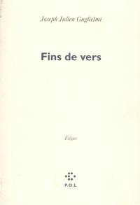 Fins de vers : élégies