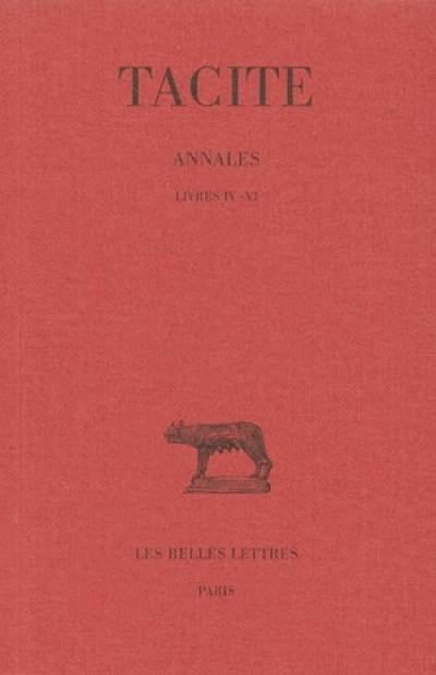 Annales. Vol. 2. Livres IV-VI