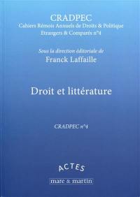 Droit et littérature