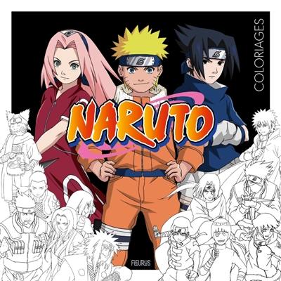 Naruto : livre de coloriages