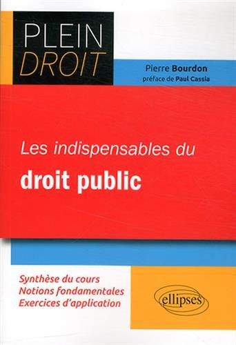 Les indispensables du droit public