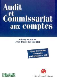 Audit et commissariat aux comptes : à jour des normes d'exercice professionnel-NEP