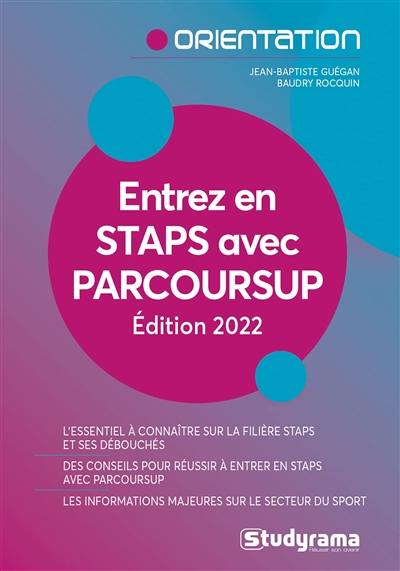 Entrez en Staps avec Parcoursup