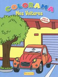 Mes voitures : livre de coloriages